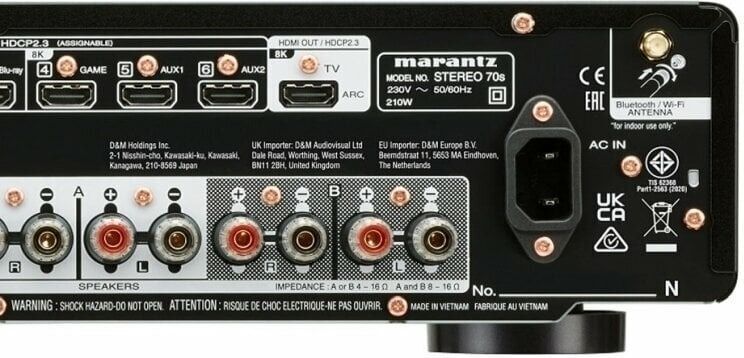 Стерео ресивер Marantz Stereo 70s Black