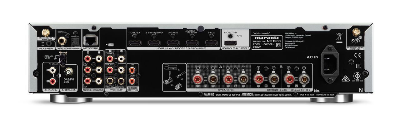 Сетевой стерео ресивер Marantz NR 1200 Black
